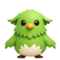 緑色の鳥